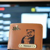 Sketch Wallet | Photo Wallet | Gift for Men's | Personalized Men's Wallet | Gift for him - BBD GIFTS